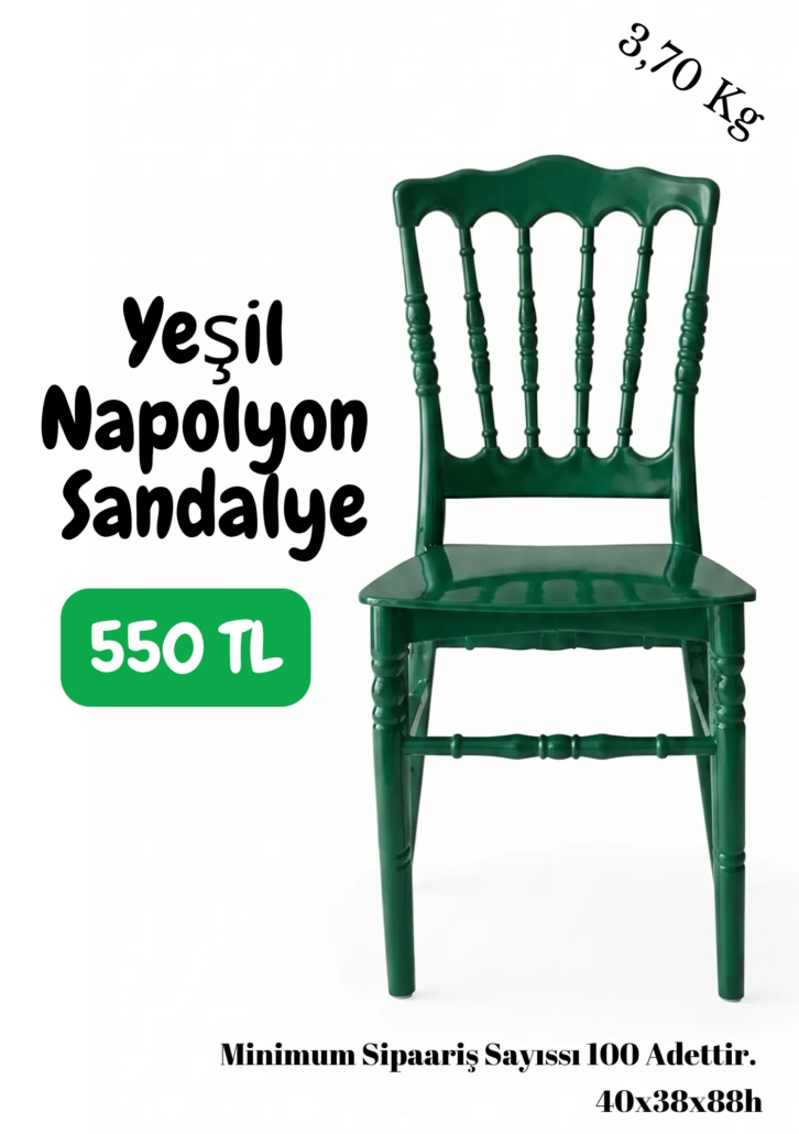 Toptan Napolyon sandalye satışı